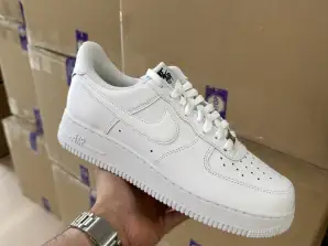 Sneakers Skor Nike Air Force 1 Triple White Flyease - FD1146-100 - 100% äkta - helt ny