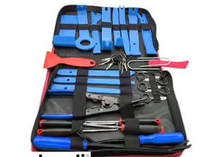 Ti presentiamo il kit di rimozione del rivestimento dell'auto MotoPimp: la soluzione definitiva per gli appassionati di riparazione auto!  BLU!!!