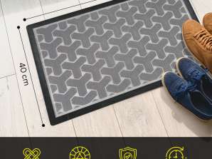 Doormat for indoor and outdoor use - 40x60 cm and 60x90 cm.- various sizes Patterns and colours