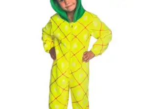 Yellow pineapple onesies for children