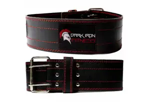 Dark Iron Leather Weight Lifting Belts - Medium