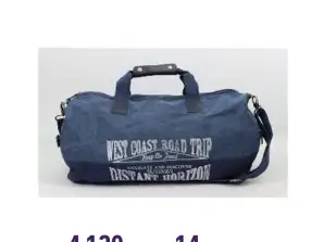 Denim Travel Bags - 100% cotton at a good price/performance ratio.