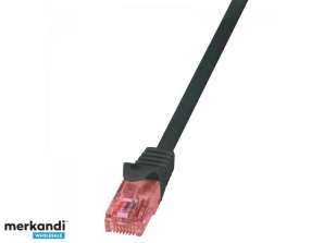 LogiLink Patch Cable PrimeLine Cat.6 U/UTP black 7 5m
