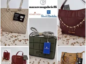 080048 Wir präsentieren Ihnen einen Mix aus Damenhandtaschen der italienischen Marken Renato Balestra, Gian Marco Venturi...