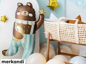 Palloncino di alluminio Teddy Bear 55cm x 90cm