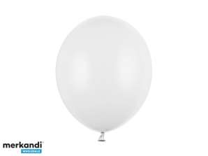 Luftballons Starkes Pastell Reinweiß 30cm 100 Stück