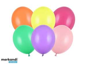 Starke Luftballons Pastell Mix Farbe 27cm 100 Stück