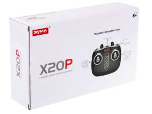 SYMA X20P 2 4GHz RTF 360 RC dronas