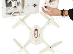 Télécommande Caméra Drone Télécommande RC Syma X23W 2.4GHz 4CH FPV Wi Fi Blanc