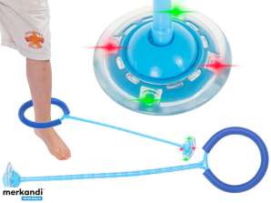 Hula hoop, skipping rope, ball, blue LED light