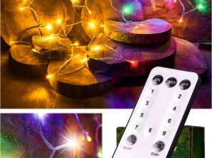 LED String Lights Julelys 10m 100LED med fjernbetjening Bryllupsreception