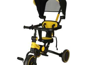 Triciclo TRIKE FIX V4 giallo-nero con visiera