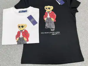 Жіноча футболка Ralph Lauren Bear , розміри: XS - S - M - L - XL