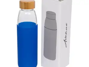 Drinkfles Kai mint / blauw/ wit 540 ml
