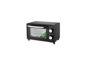 Electric oven. Volume: 9L. Oven power: 650W. Interior light. 60 minute timer. Excellent temperature selector 100-230 ℃. Two quartz heat chambers.