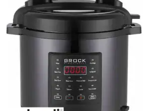 Digital pressure multi cooker, 6L, 1000W. 230V. Multiple safety protections. Stainless steel. 