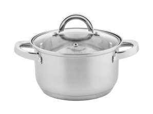 Smart pot 20 cm stainless steel lid gas induction 3l pot 3 liters