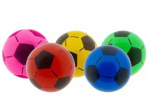 Fodbold plastik Stjerner 23 cm 5 assorterede