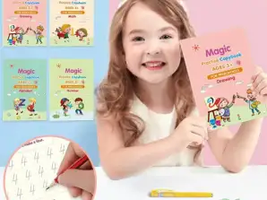 Présentation des livres d’entraînement infinis MagicPen : Débloquez le monde de l’apprentissage précoce