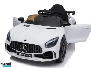 Engedélyezett Mercedes Benz AMG 12V elektromos gyerekautó MP3-mal és távirányítóval