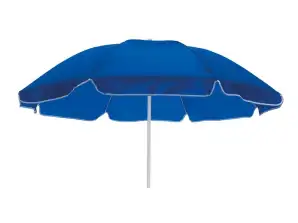 SUNFLOWER beach umbrella in blue, robust & UV repellent