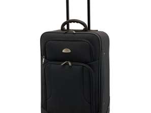 GALWAY Trolley Board Case in Black Elegant & Ready to Travel