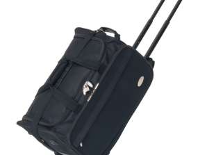 Leichte Trolley Reisetasche AIRPACK   Robuste und elegante Reisetasche in Schwarz