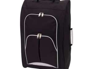 Stylish trolley board case VIENNA Elegant hand luggage in black