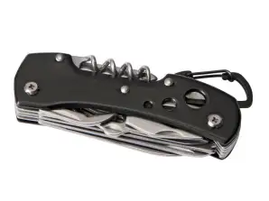 STRONG HELPER 12 Piece Black Pocket Knife Versatile & Robust