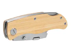 Versatile ECO CUT cutter knife – environmentally friendly, brown, sharp and ergonomic