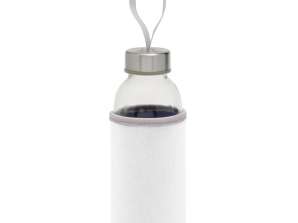 TAKE WELL Flacon en verre blanc transparent Puristic & Chic