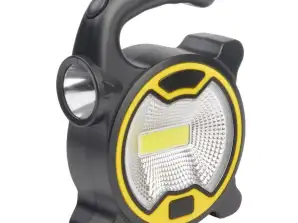 DO IT YOURSELF work light Yellow Black versatile and robust for DIY projects