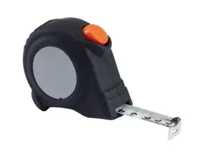 BUILDER I Tape Measure Black Unealtă de măsurare robustă și precisă pentru proiecte de construcții