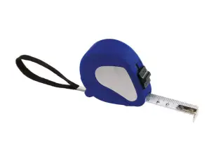 Ruletă WORKER 5m Blue Silver pentru măsurători precise și versatile