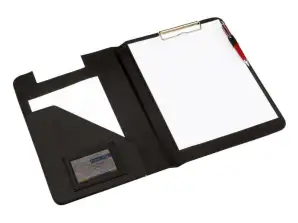 Black clipboard MONTE CARLO Robust and stylish clipboard for professional use