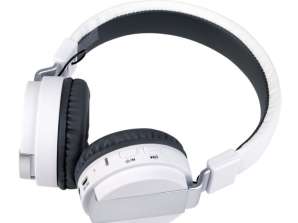 Bežične slušalice FREE MUSIC Bijele bežične slušalice za neograničeno uživanje u glazbi