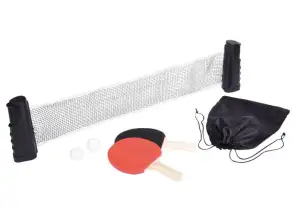 MATCH BALL Tischtennis Set – Komplettes Set für Freizeit  und Wettkampfspieler