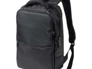 OXFORD Elegant Black Backpack - Professional and Spacious