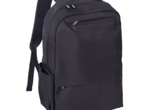 STOCKHOLM Daypack – elegante mochila urbana negra