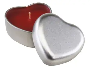 Scented candle GOOD SPIRITS Red Silver: Atmospheric atmosphere with a pleasant vanilla scent