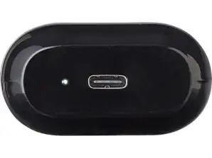 Waylon Cuffie ABS wireless Auricolare Bluetooth nero Auricolari wireless con cancellazione del rumore