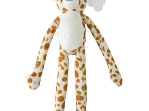 Girafe en peluche colorée Paisley : Peluche douce pour des aventures de jeu amusantes