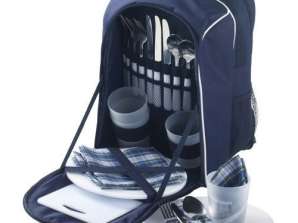 Picnic Backpack Made of Polyester Neo Blue Stylish & Practical Backpack for Outdoor Activities