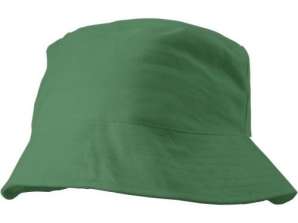 Felipe grynos medvilnės kepurė nuo saulės ryškios žalios spalvos