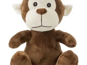 Sevimli maymun Antoni Braun: Hayvanların eğlenmesi için sevimli peluş oyuncak