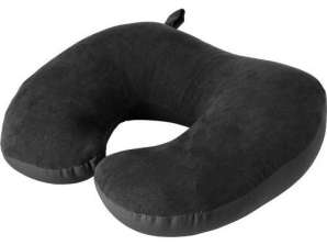 Fletcher kaklo atrama juodoje ergonomiškoje kelioninėje pagalvėje kelionėms