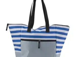 Strandtasche Gaston aus Polyester in Blau   Robust & Stilvoll