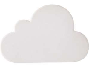 Nuvola antistress bianca Franco realizzata in giocattolo relax in schiuma PU