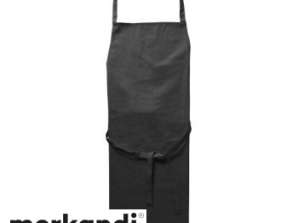 Schwarze Polyester Schürze Mindy – Langlebig und Stilvoll für alle Küchen