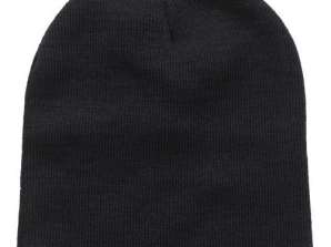 Jayden Black rPET Polyester Beanie – Sustainable Stylish Perfect for Winter